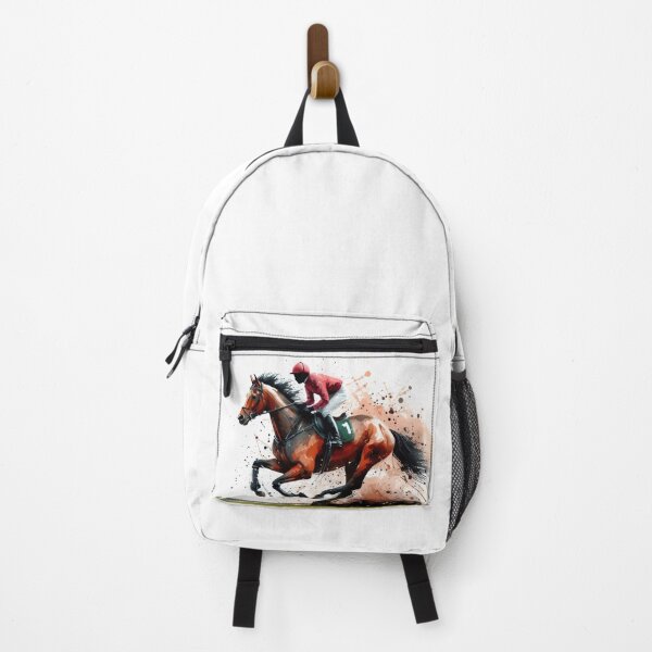 Item preview, Horse race in watercolor designed and sold by paulrommer.