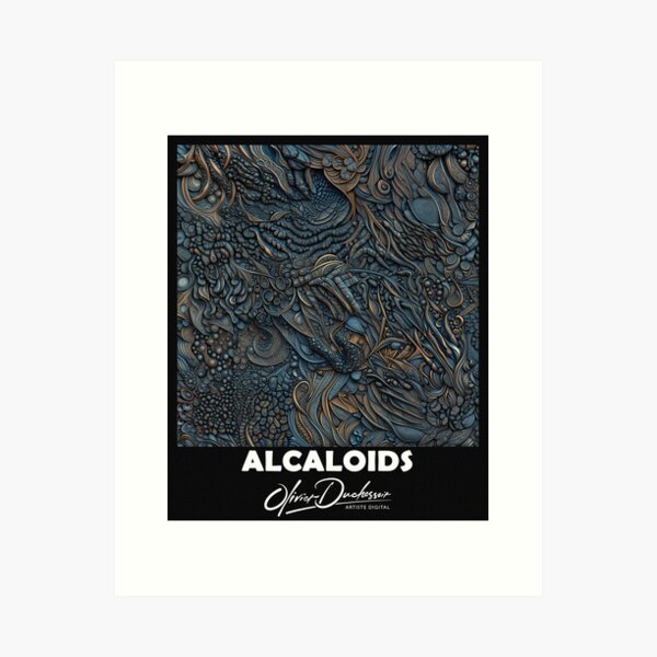 Aperçu de l'œuvre Alcaloids 94 créée et vendue par olivier duchossoir.