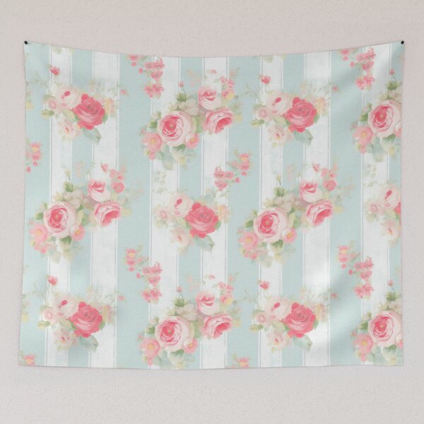 Item preview, Vintage flowers,shabby,rustic,roses,summer pattern  designed and sold by MariaMarinova.
