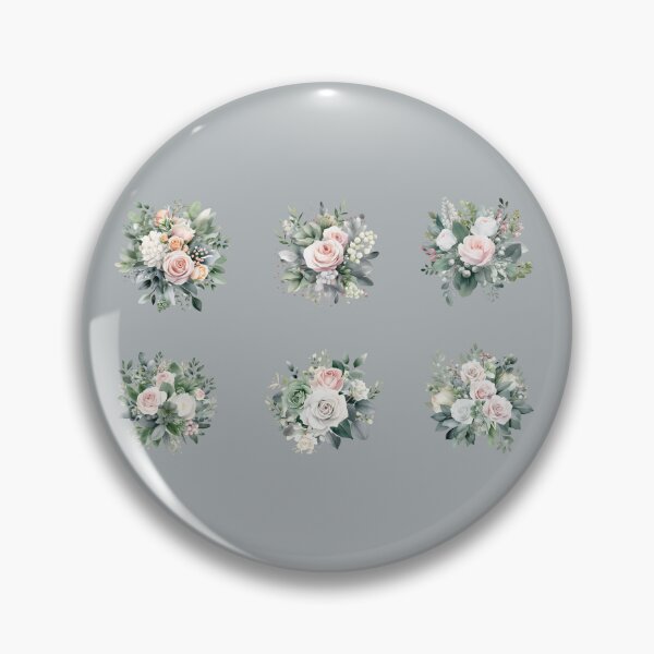 Item preview, Eucalyptus and roses pack - 6 pieces bundle designed and sold by EmeraldeaArt.