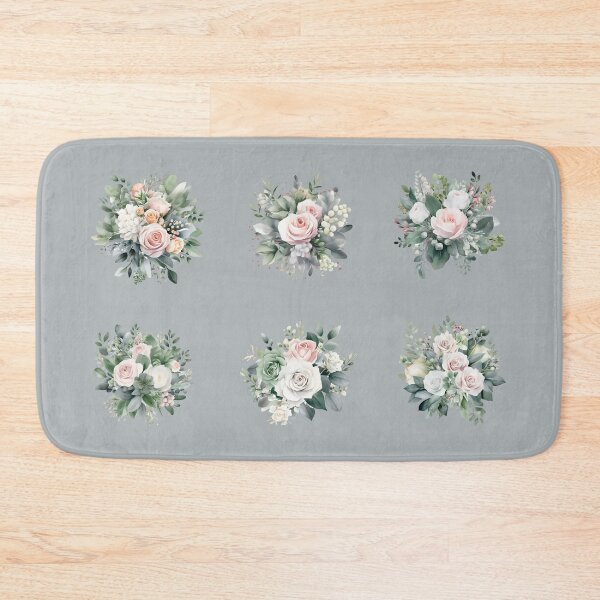 Item preview, Eucalyptus and roses pack - 6 pieces bundle designed and sold by EmeraldeaArt.