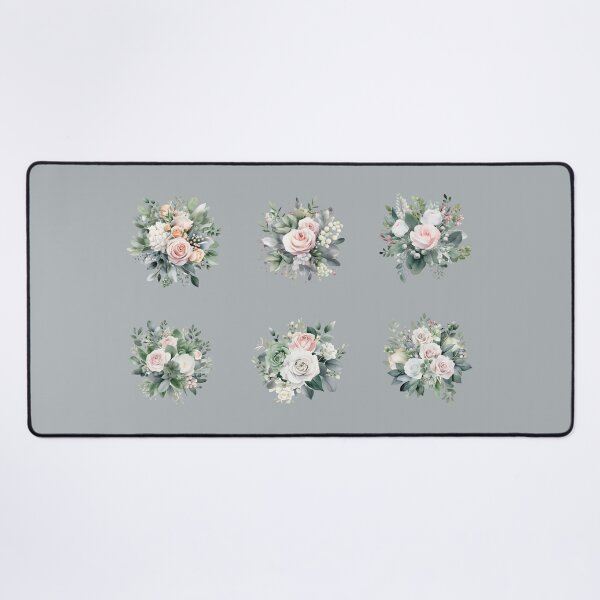 Item preview, Eucalyptus and roses pack - 6 pieces bundle designed and sold by EmeraldeaArt.