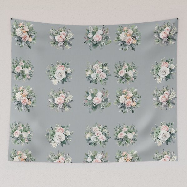 Item preview, Eucalyptus and roses pack - 6 pieces bundle designed and sold by EmeraldeaArt.