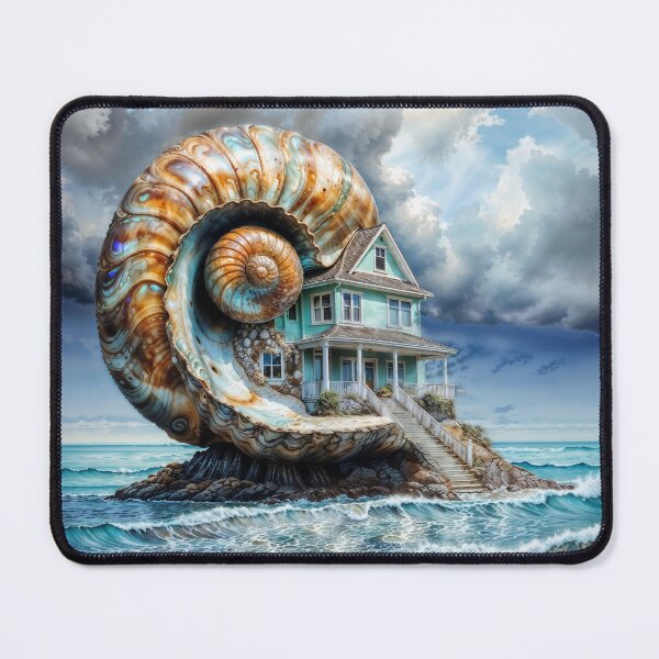 Item preview, Beach Shell House #7 designed and sold by DividedFortune.