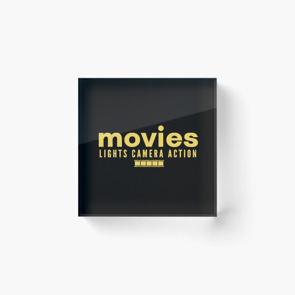 Item preview, Movies. Lights, Camera, Action designed and sold by BarklesStudio.
