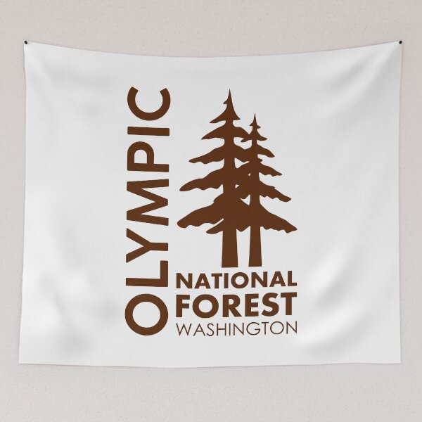 Item preview, Olympic National Forest Washington Pines designed and sold by bivenart.