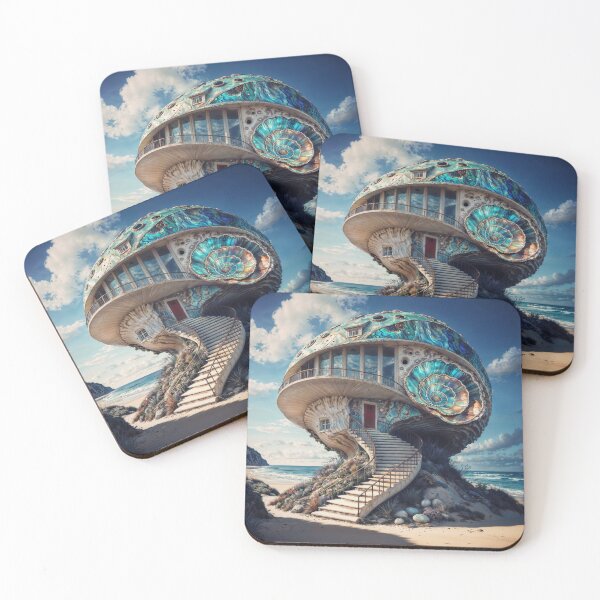 Item preview, Beach Shell House #10 designed and sold by DividedFortune.