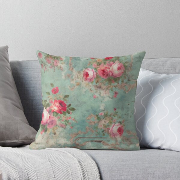 Item preview, Fleurs vintage, minables, rustiques, roses, motif d'été designed and sold by MariaMarinova.