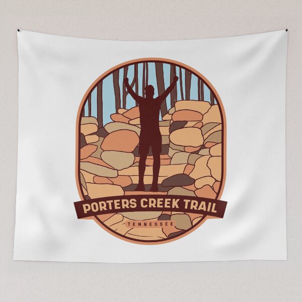 Item preview, Porters Creek Trail - Tennessee hiker Souvenir designed and sold by Moritz Schwäble.