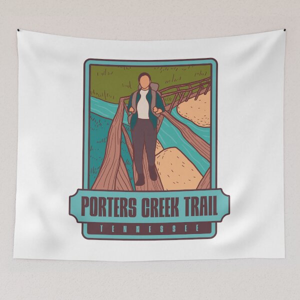 Item preview, Porters Creek Trail - Tennessee hiker Souvenir designed and sold by Moritz Schwäble.