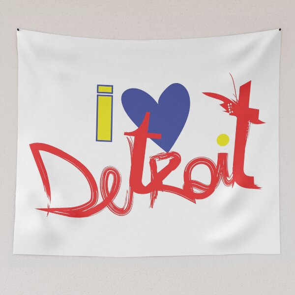 Item preview, I love Detroit  designed and sold by Paintbase.