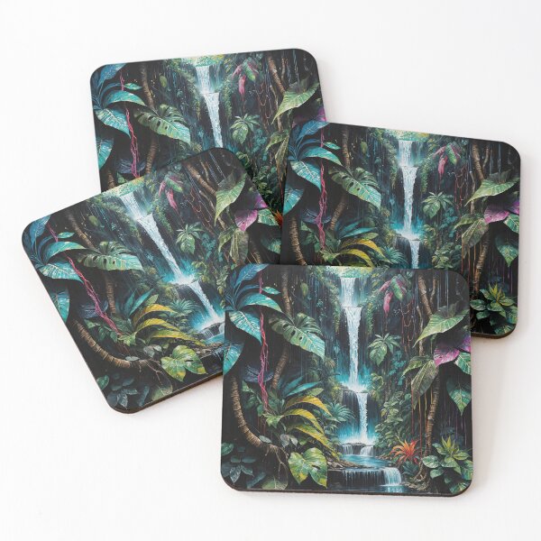 Item preview, Lush Tropical Jungle designed and sold by DividedFortune.