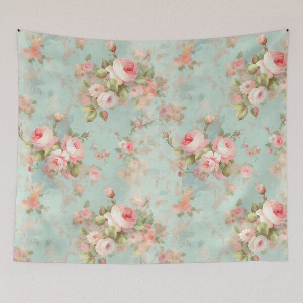 Item preview, Vintage flowers,shabby,rustic,roses,summer pattern  designed and sold by MariaMarinova.