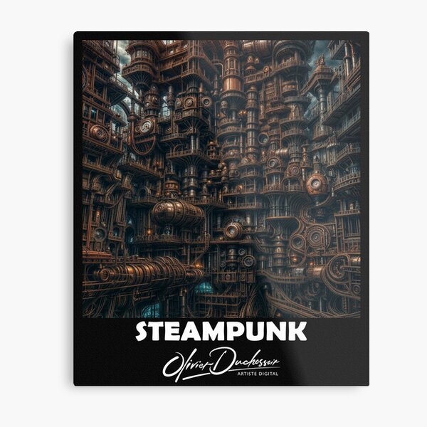 Aperçu de l'œuvre Steampunk 27 créée et vendue par olivier duchossoir.