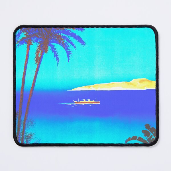 Item preview, Vintage 1934 Poster - Spring Excursion to Morocco, Canary Islands, Madeira designed and sold by VintageBazaar.