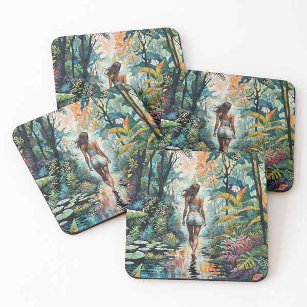 Item preview, Lost In The Jungle #3 designed and sold by DividedFortune.