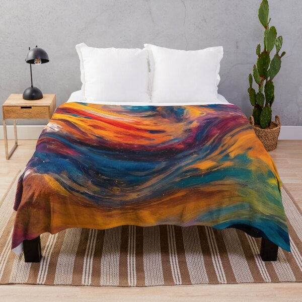 Item preview, amazing abstract _ modern paint abstract colorful background designed and sold by FloralStore.