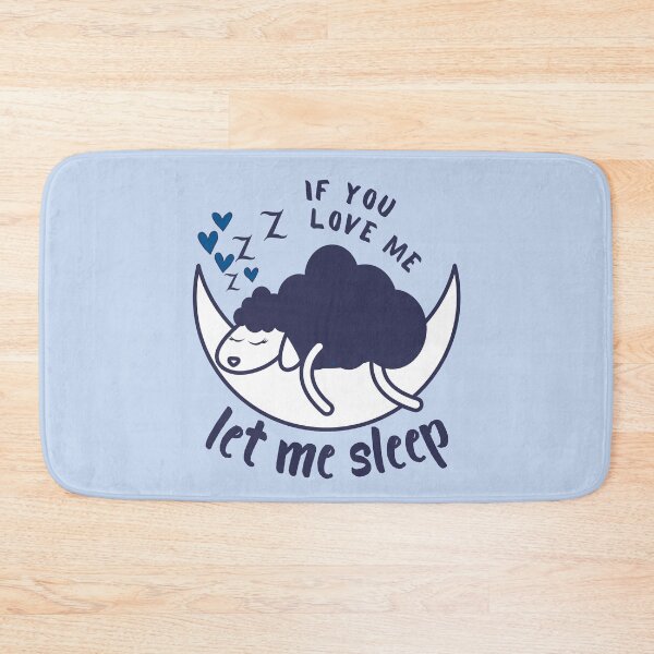 Item preview, Counting Sheep on the Moon: If You Love Me Let Me Sleep designed and sold by Amazing-Kortez.