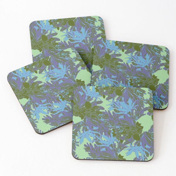 Item preview, Blue-Green Banksia Leaves - Refreshing Blue Mountains Bushwalk Art, Winter Inspired designed and sold by Jay Dee Dearness.