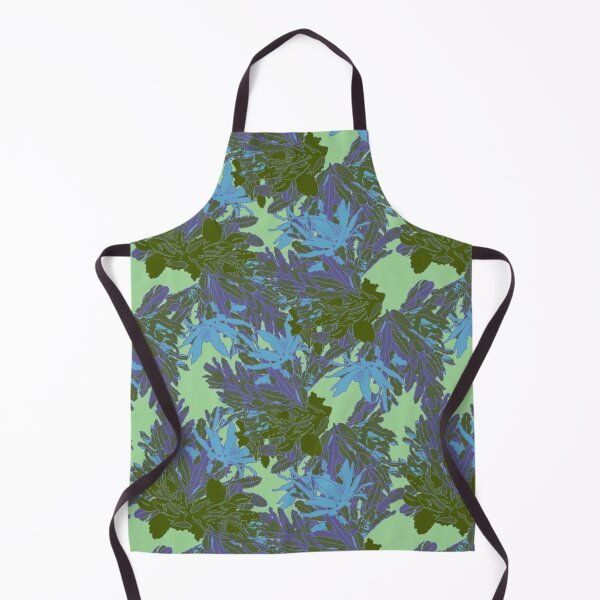 Item preview, Blue-Green Banksia Leaves - Refreshing Blue Mountains Bushwalk Art, Winter Inspired designed and sold by Jay Dee Dearness.