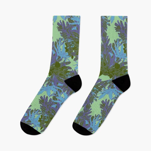 Item preview, Blue-Green Banksia Leaves - Refreshing Blue Mountains Bushwalk Art, Winter Inspired designed and sold by Jay Dee Dearness.