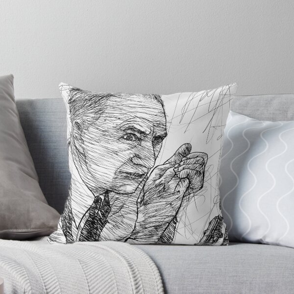 Item preview, WILLIAM CARLOS WILLIAMS ink portrait .1 designed and sold by lautir.