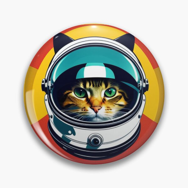 Item preview, Pop art style space cat designed and sold by Rocklights.