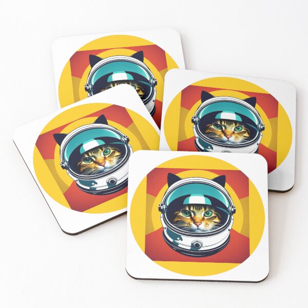 Item preview, Pop art style space cat designed and sold by Rocklights.