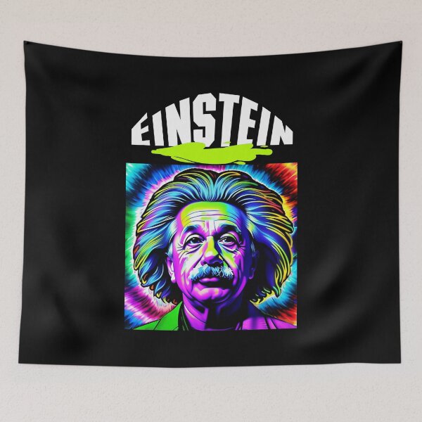 Item preview, Genius Einstein - Neon Colors designed and sold by OMdesign10.