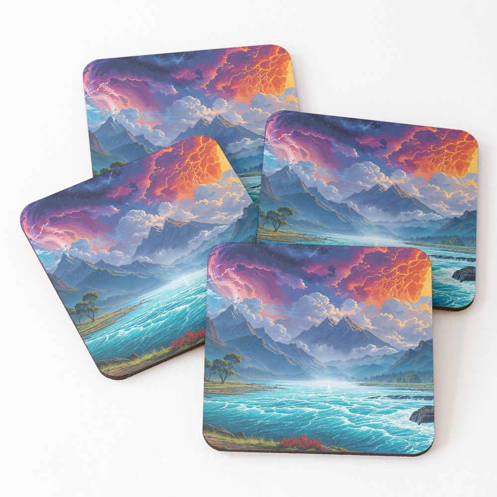 Item preview, Coasters (Set of 4) designed and sold by DividedFortune.