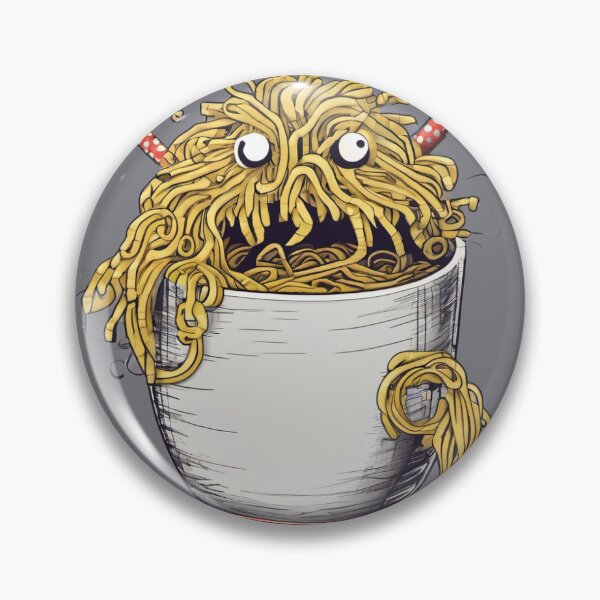 Item preview, cup noodle monster designed and sold by Knautschibert.