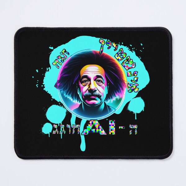 Item preview, Einstein conceived, AI celebrates designed and sold by OMdesign10.