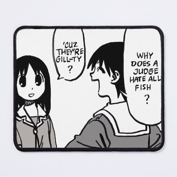 Item preview, Ransroom draws why judge hates fish riddle panel aka osaka best girl / azumanga daioh designed and sold by RansRoom.