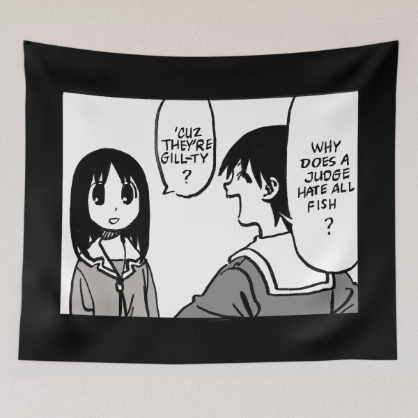 Item preview, Ransroom draws why judge hates fish riddle panel aka osaka best girl / azumanga daioh designed and sold by RansRoom.