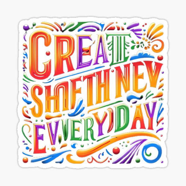 Item preview, CREATE SOMETHING NEW EVERYDAY designed and sold by tmdesigns1.