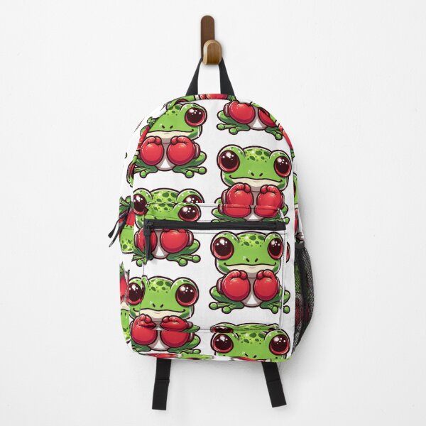 Item preview, Froggy Fury: Boxing Gloves Backpack Collection designed and sold by Martial-Art-23.