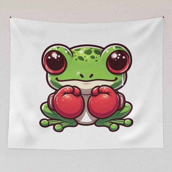Item preview, Froggy Fury: Boxing Gloves Backpack Collection designed and sold by Martial-Art-23.