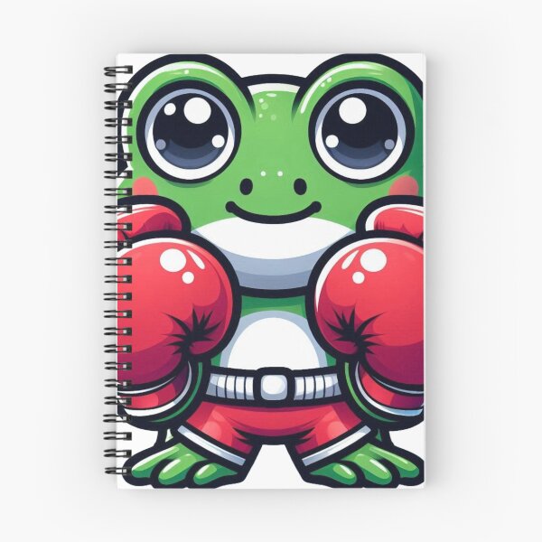 Item preview, Leap into Style: Boxing Frog Tattoos with Gloves designed and sold by Martial-Art-23.