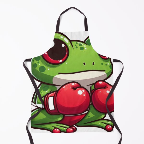 Item preview, Hoppy Fighters: Frog Boxing Gloves Illustrations designed and sold by Martial-Art-23.