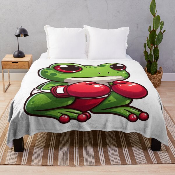 Item preview, Hoppy Fighters: Frog Boxing Gloves Illustrations designed and sold by Martial-Art-23.