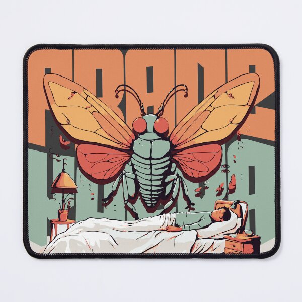 Item preview, Gregor Samsa and Franz Kafka - The Metamorphosis Book & Novel Lover designed and sold by CROWNLIGHT.