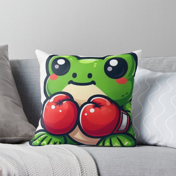 Item preview, Froggy Knockout: Boxing Gloves Art Prints designed and sold by Martial-Art-23.