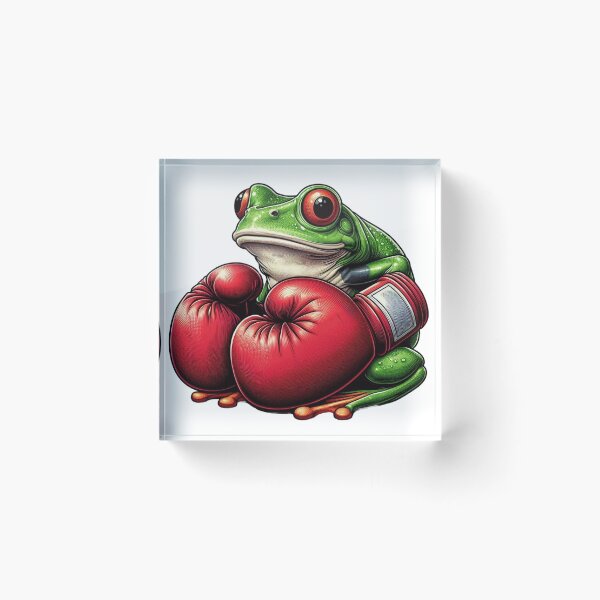 Item preview, Ribbiting Style: Frog Boxing Gloves T-Shirt Designs designed and sold by Martial-Art-23.