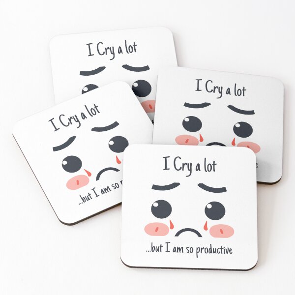 Item preview, I Cry A Lot But I Am So Productive designed and sold by VisualArtsOasis.