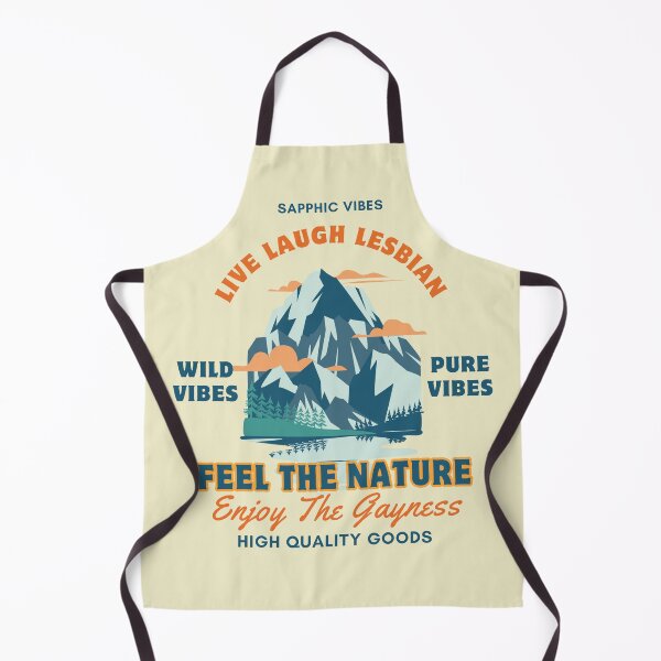 Item preview, Live Laugh Lesbian, Feel The Nature designed and sold by leafsquare.