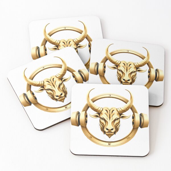 Item preview, Bull Strength: Taurus Zodiac Art designed and sold by Fenomena Designs.