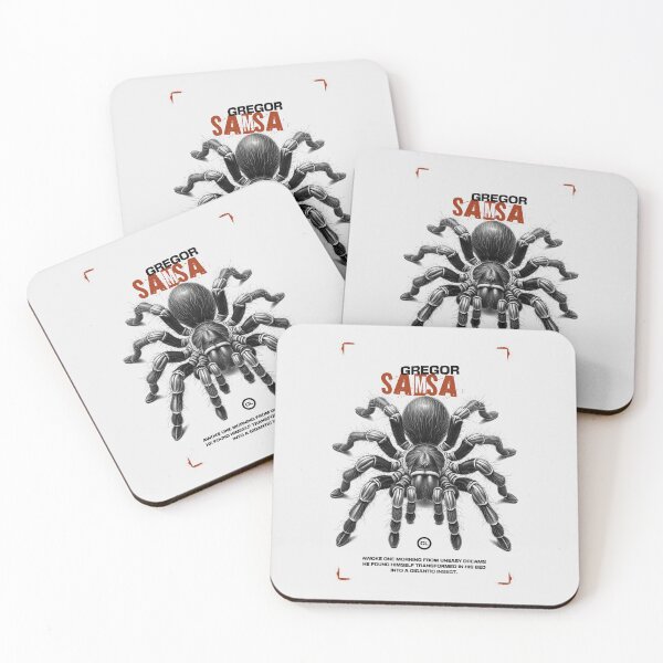 Item preview,  Gigantic Insect Gregor Samsa and Franz Kafka - The Metamorphosis Book & Novel Lover designed and sold by CROWNLIGHT.
