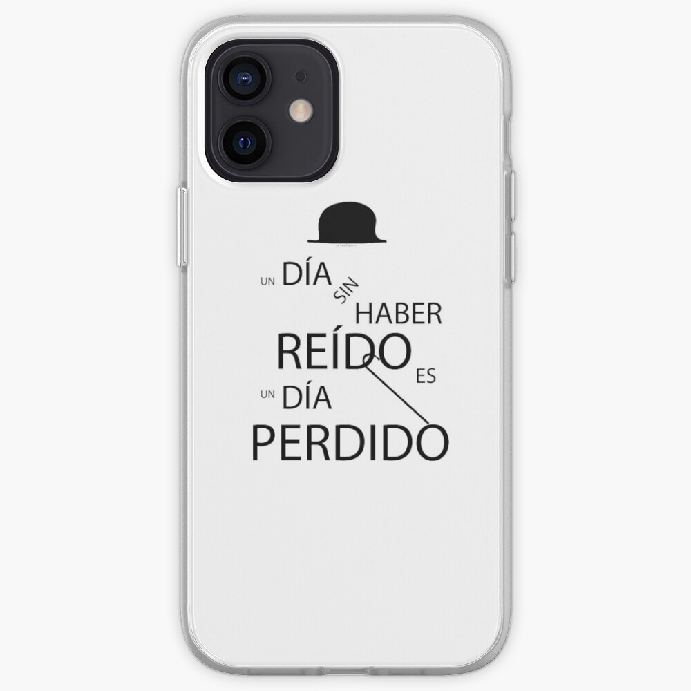 Un día sin haber reído es un día perdido, Charlot Funda y vinilo para iPhone