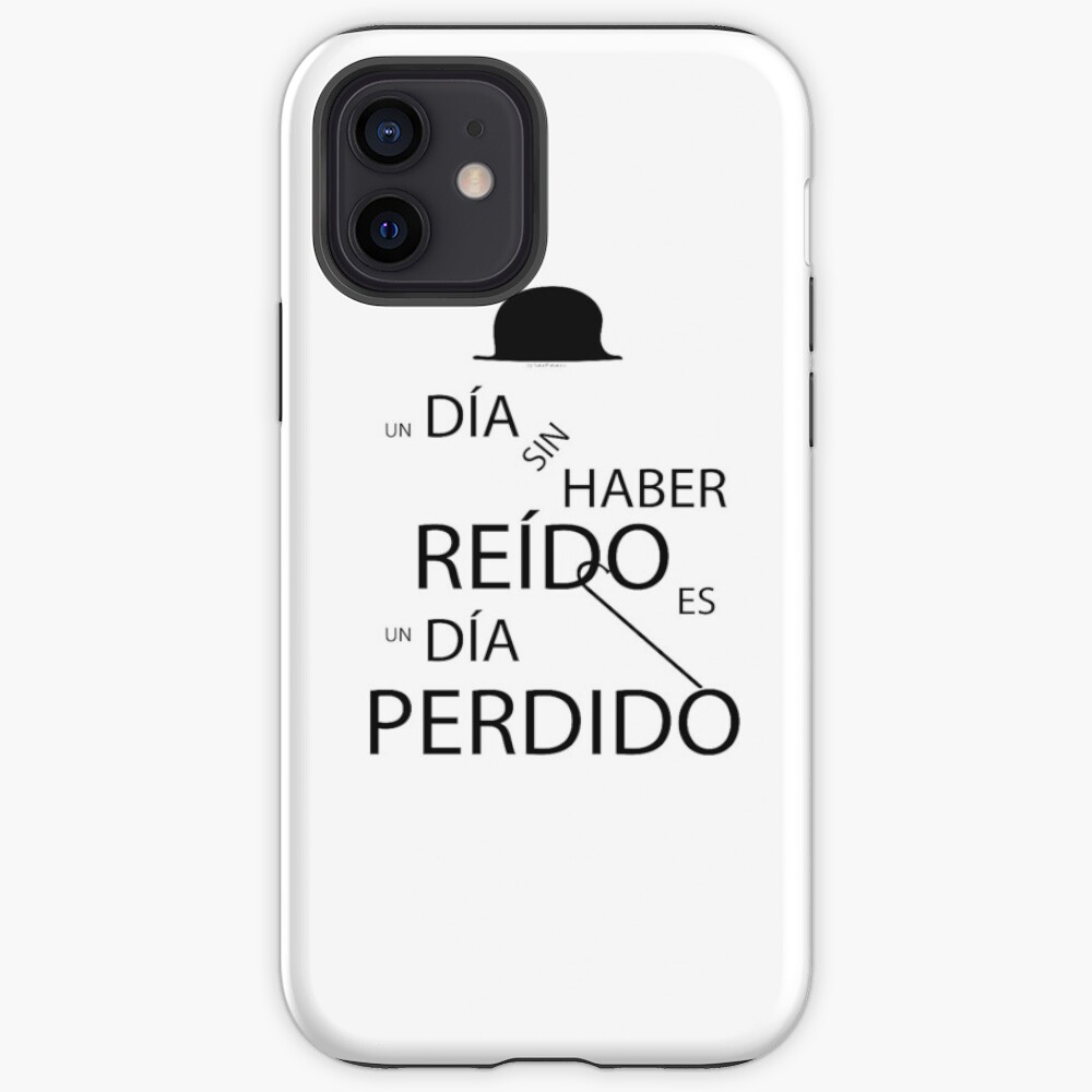Un día sin haber reído es un día perdido, Charlot Funda y vinilo para iPhone