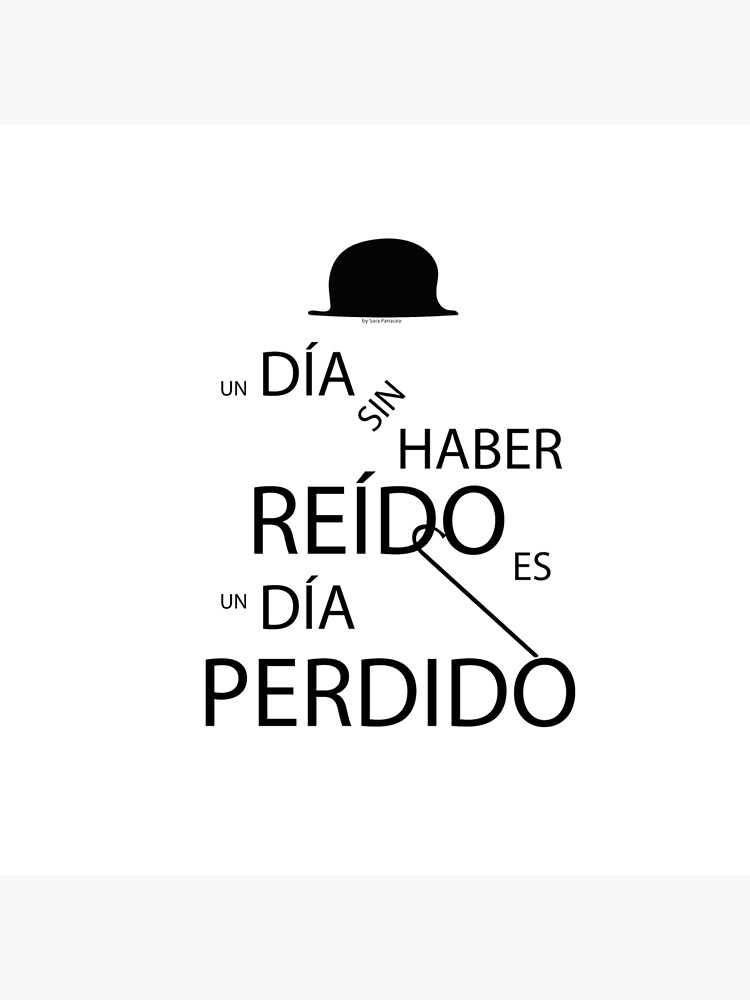 Un día sin haber reído es un día perdido, Charlot de SaraPanacea